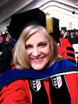 <b>Jill Thayer</b> at Claremont Graduate University Commencement - JT-PhD_1
