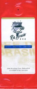 Rio Bravo Coffee Package Label